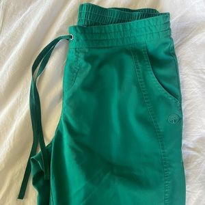 Purple Label by Healing Hands Green Scrub Pants